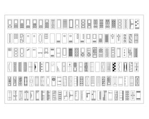 Read more about the article 02-AutoCad-blocks-Doors-elevation