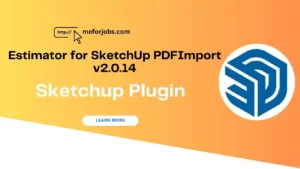 Estimator for SketchUp PDFImport v2.0.14 plugin