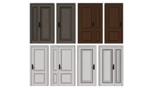 016. DOOR – SKETCHUP MODELS BY SU84