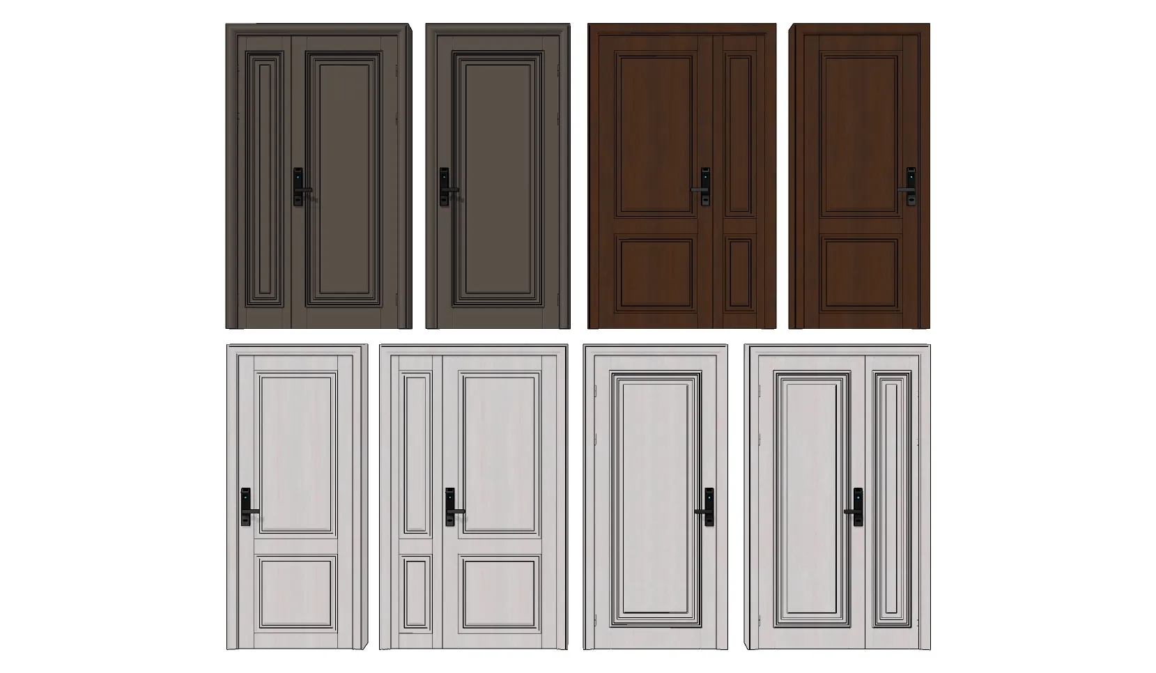 016. DOOR – SKETCHUP MODELS BY SU84