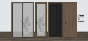 02. DOOR – SKETCHUP MODELS BY SU84