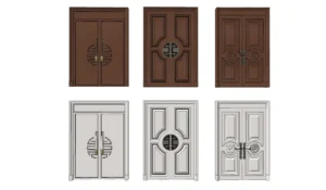 020. DOOR – SKETCHUP MODELS BY SU84