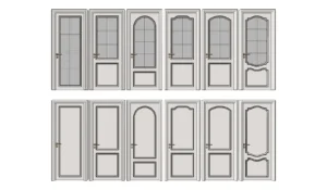 023. DOOR – SKETCHUP MODELS BY SU84