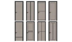 024. DOOR – SKETCHUP MODELS BY SU84