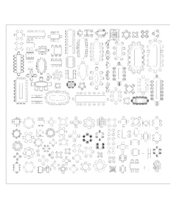 028. Autocad Furniture Block