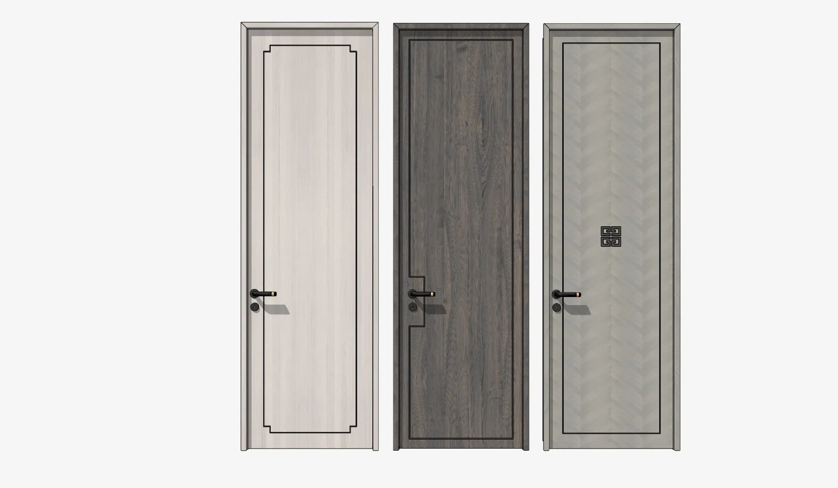 03. DOOR – SKETCHUP MODELS BY SU84