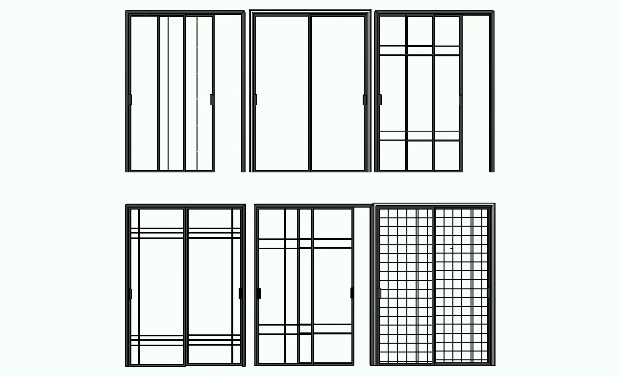 031. DOOR – SKETCHUP MODELS BY SU84