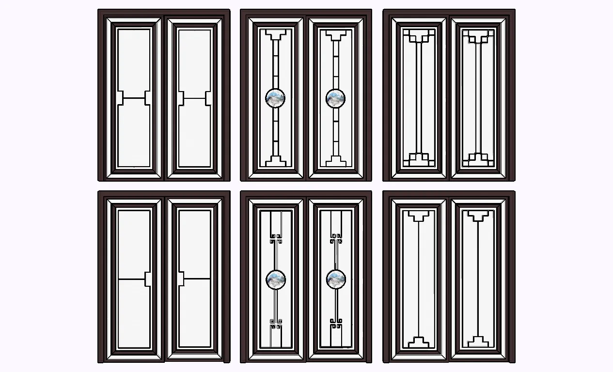 033. DOOR – SKETCHUP MODELS BY SU84