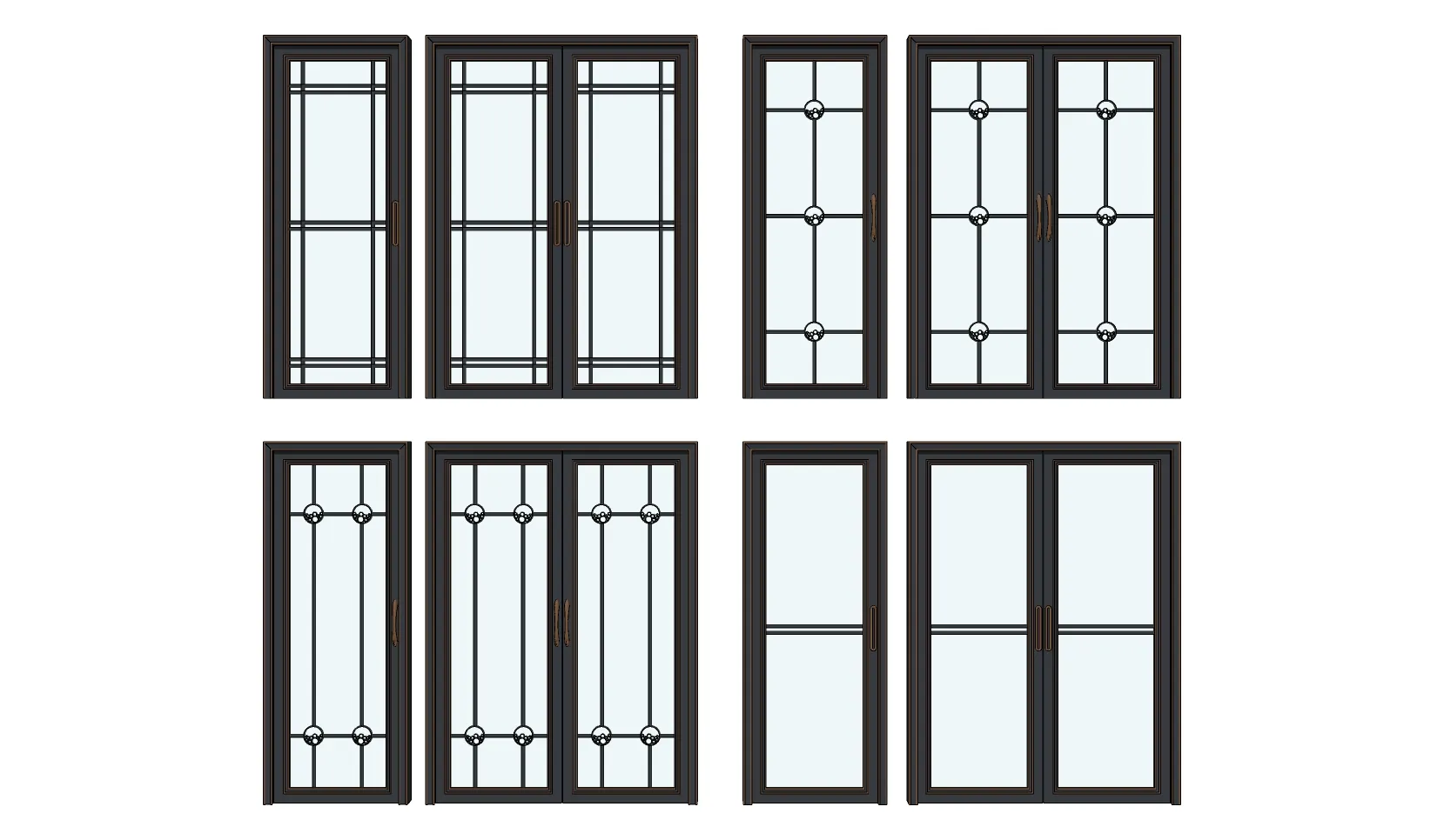 06. DOOR – SKETCHUP MODELS BY SU84