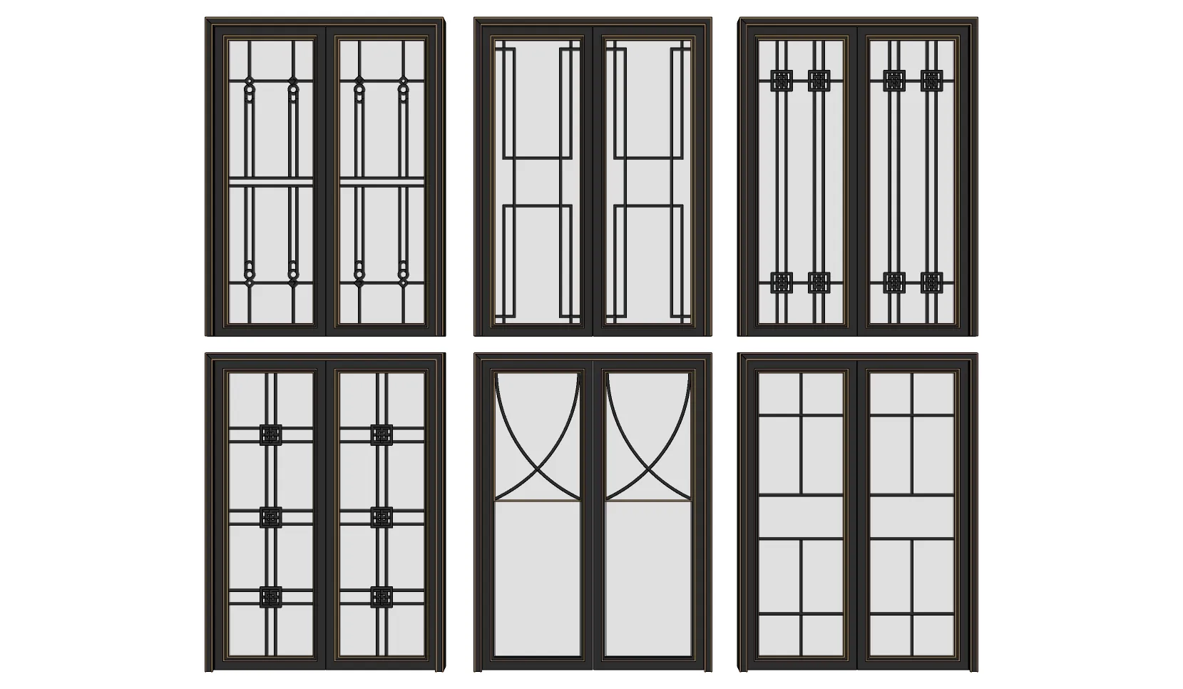 08. DOOR – SKETCHUP MODELS BY SU84