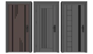 09. DOOR – SKETCHUP MODELS BY SU84