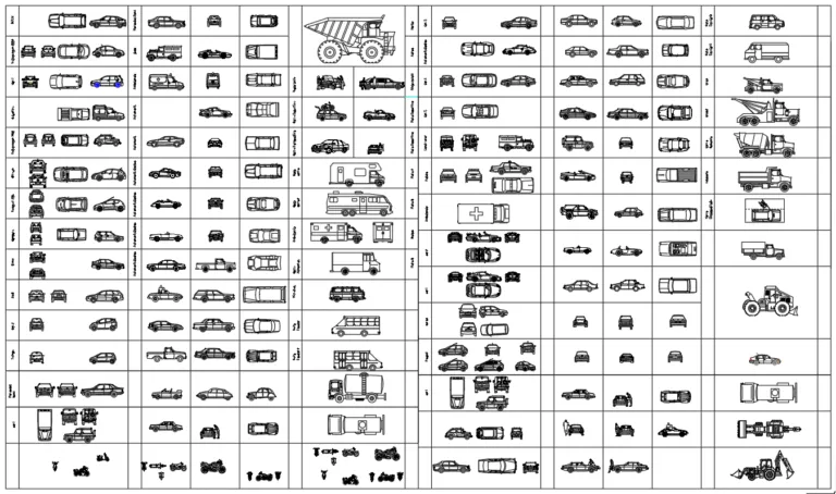 24. Car Block library #2