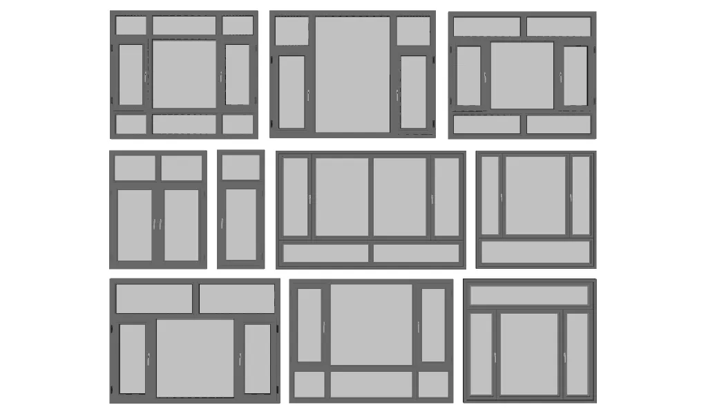 Window 002– Sketchup Models By Dinh Thanh