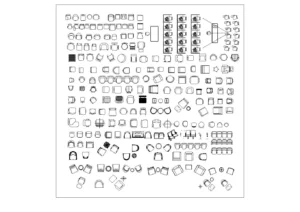 035. Autocad Furniture Block